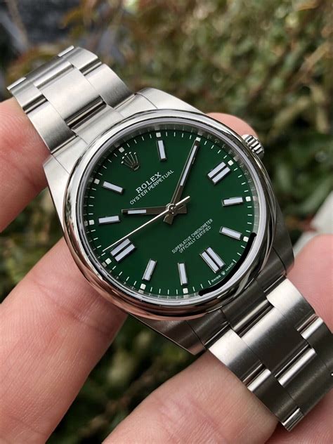 orange face rolex watch|rolex op 41 green.